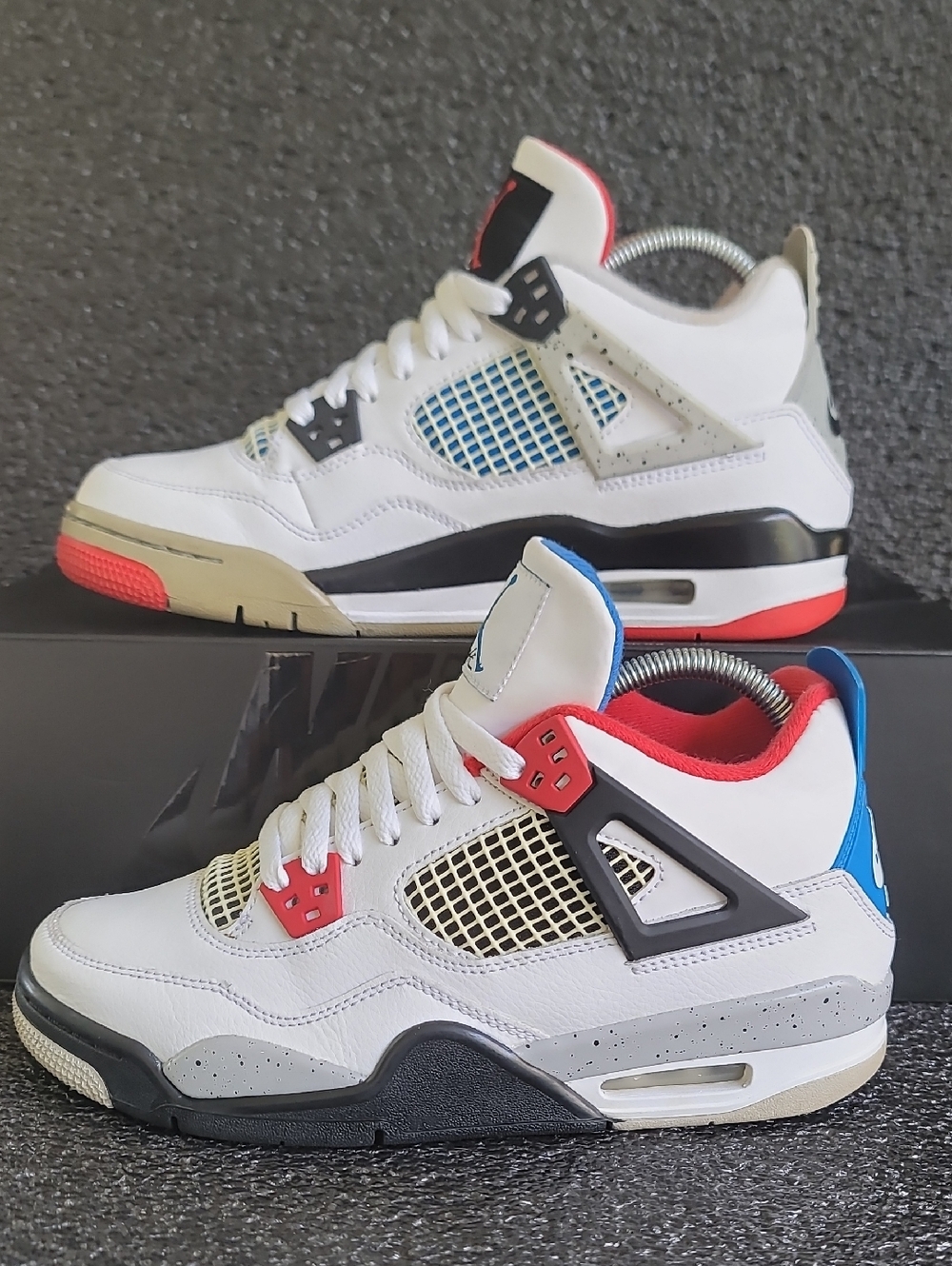 Nike Air Jordan 4 SE "What The 4" 30th Anniversary. Wmns 8.5 Ships Today - Picture 4 of 13